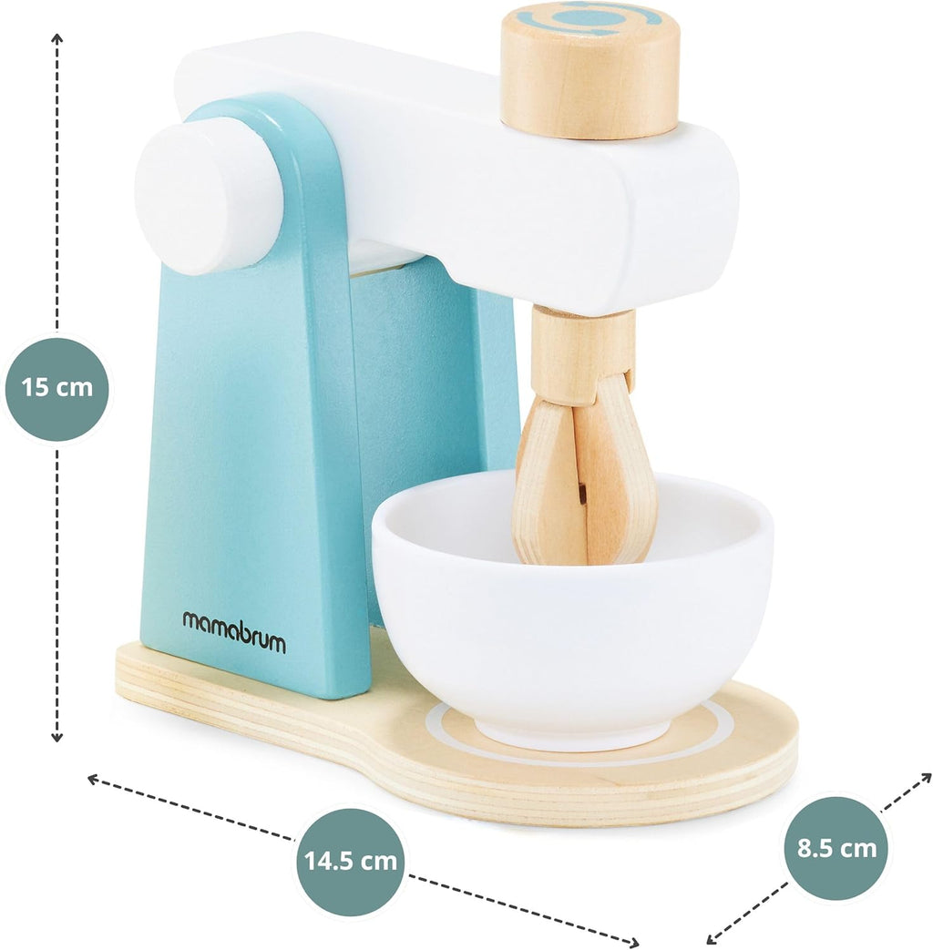 Montessori Wooden Stand Mixer Set | Pretend Play Baking Toy