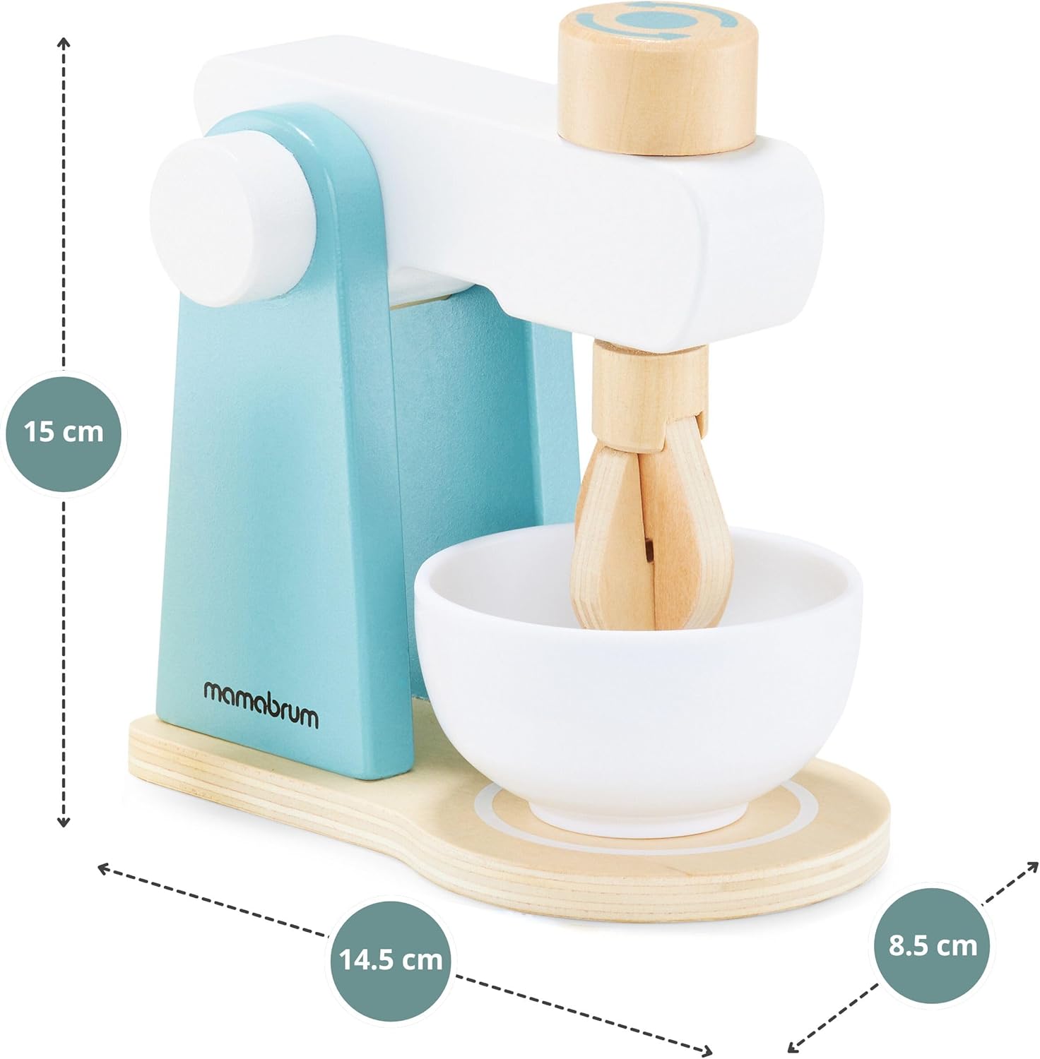 Montessori Wooden Stand Mixer Set | Pretend Play Baking Toy