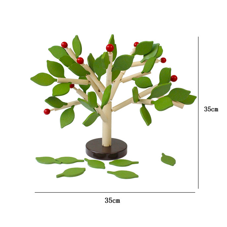 Montessori Wooden Seasons Tree Set | Nature Learning Toy