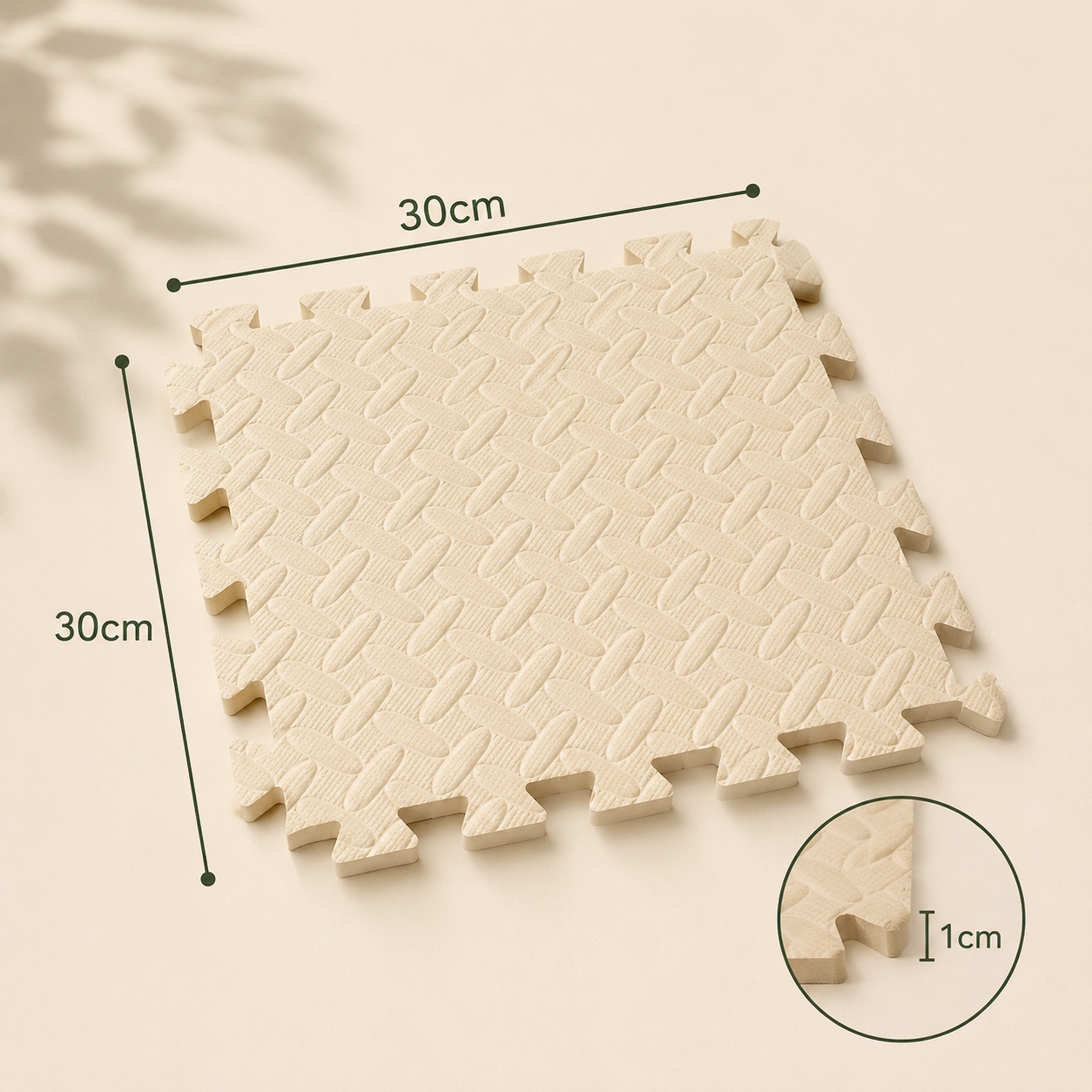 Interlocking Foam Play Mat | Soft Floor Puzzle Mats for Babies & Kids