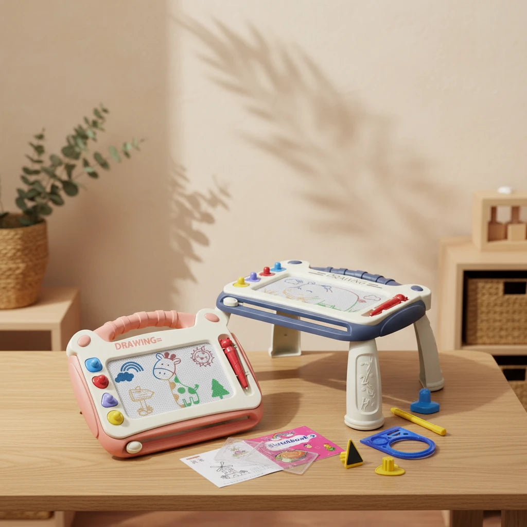 Magnetic Drawing Board | Mess-Free Writing & Drawing Toy for Toddlers