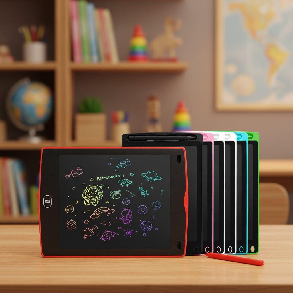 12-Inch LCD Writing Tablet for Kids | Reusable Drawing & Learning Board