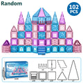 Magnetic Tiles Ice Castle DIY Magnetic Tiles - Tiny Explorers Club