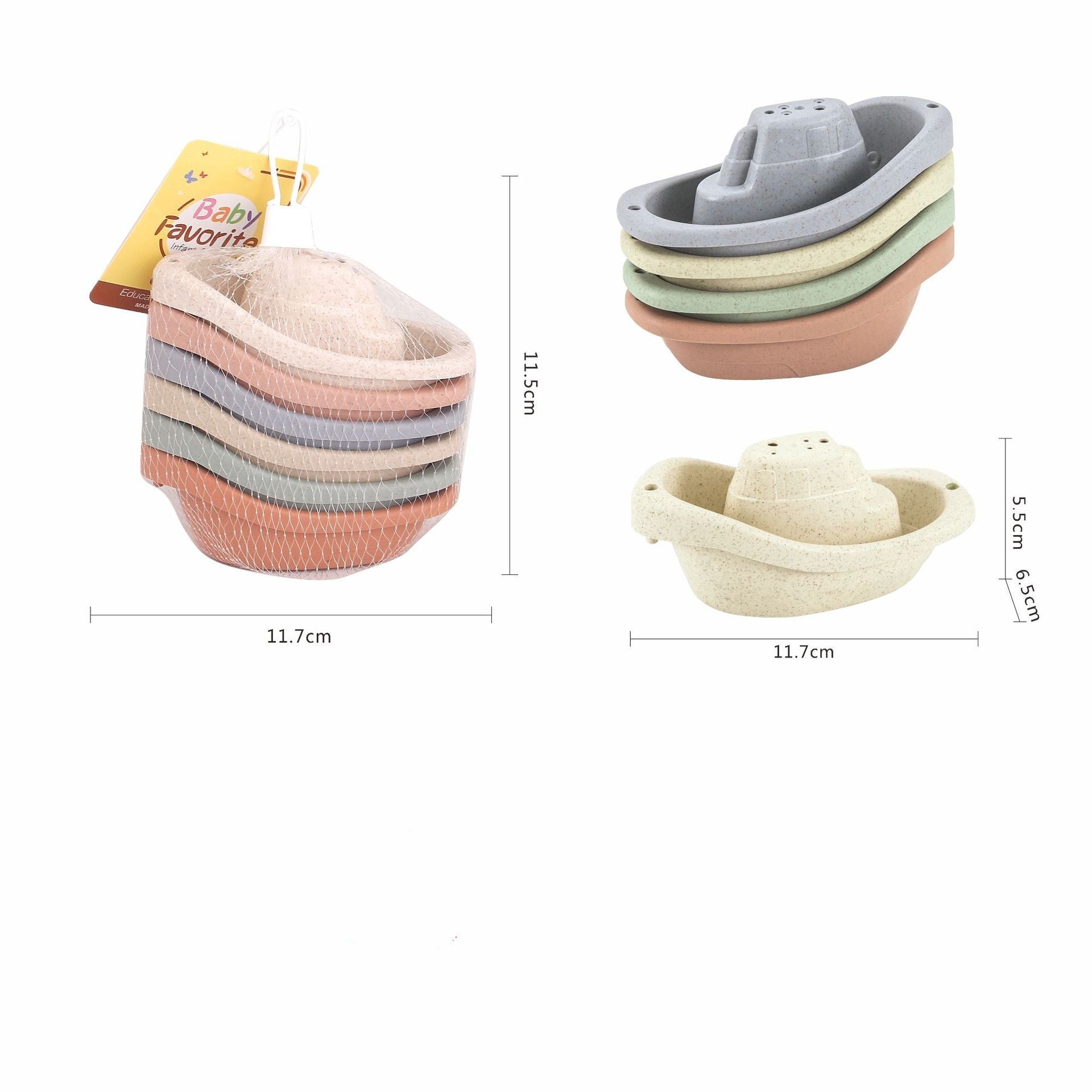 Straw color science and education bath toys - Tiny Explorers Club