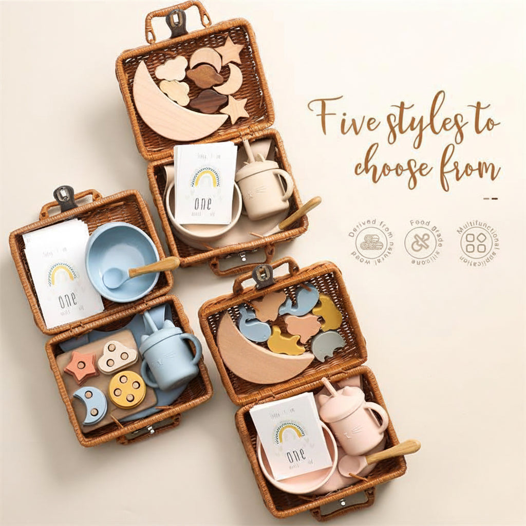 Wooden Educational Montessori Toys Set - Tiny Explorers Club