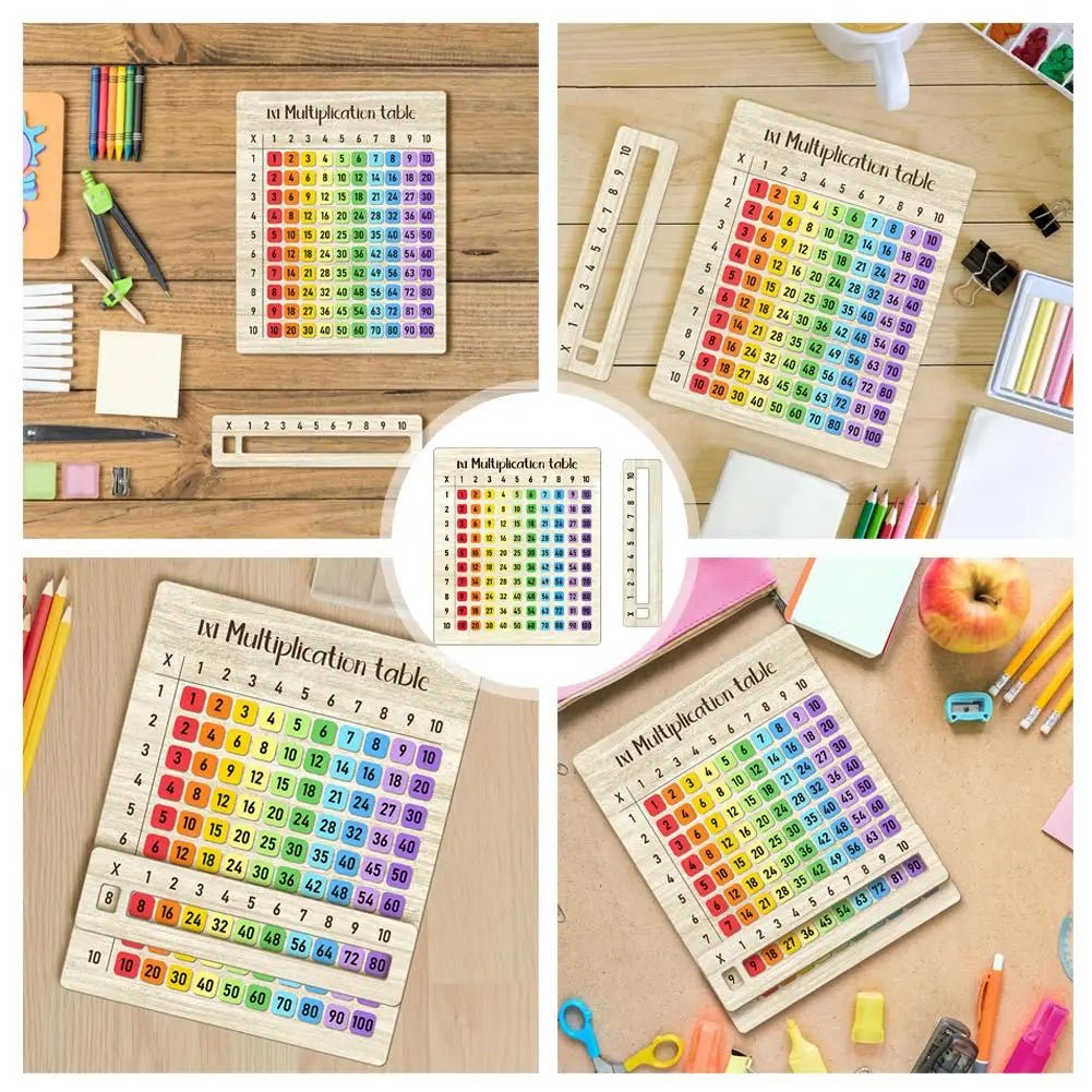 Wooden Multiplication Board - Tiny Explorers Club