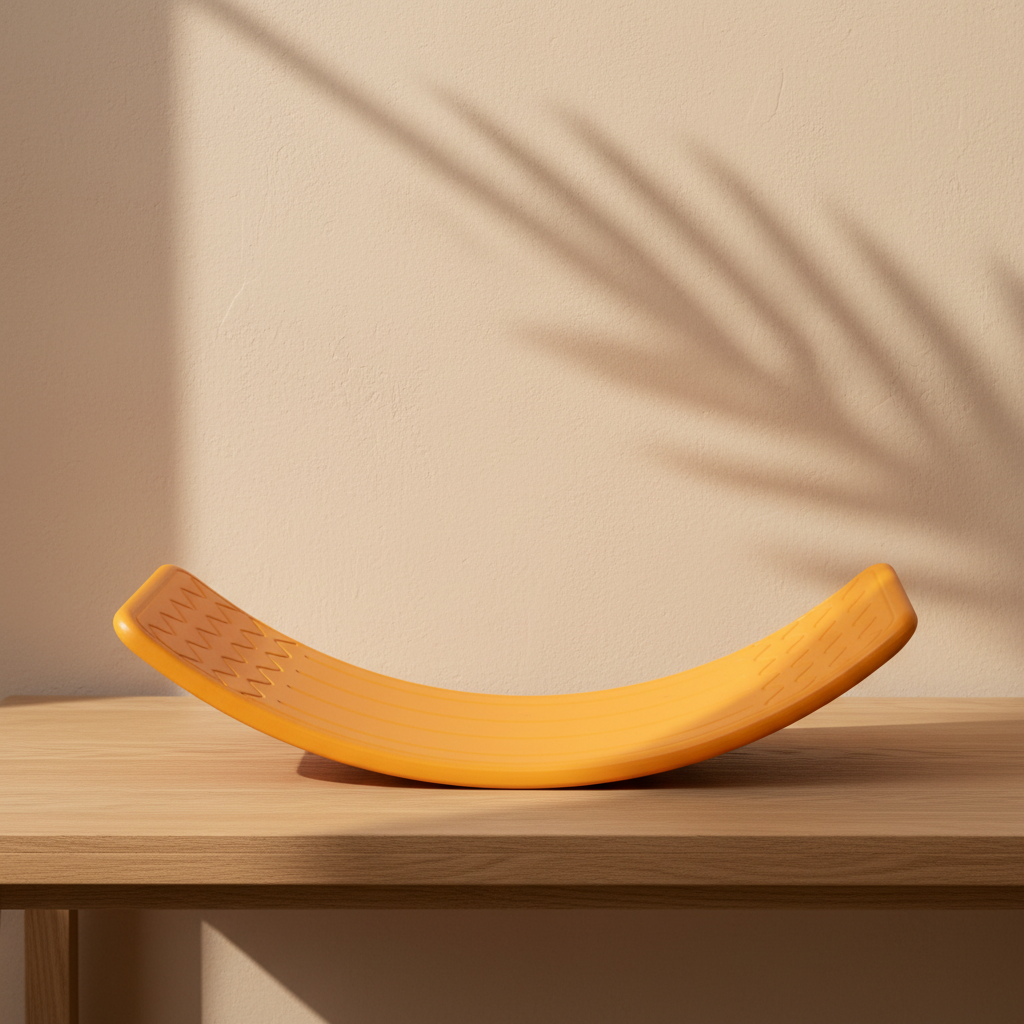 Kids Wooden Balance Board | Montessori Wobble Board for Active Play